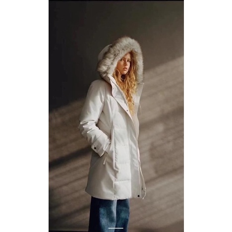 Áo parka lót  lông zara xuất xịn