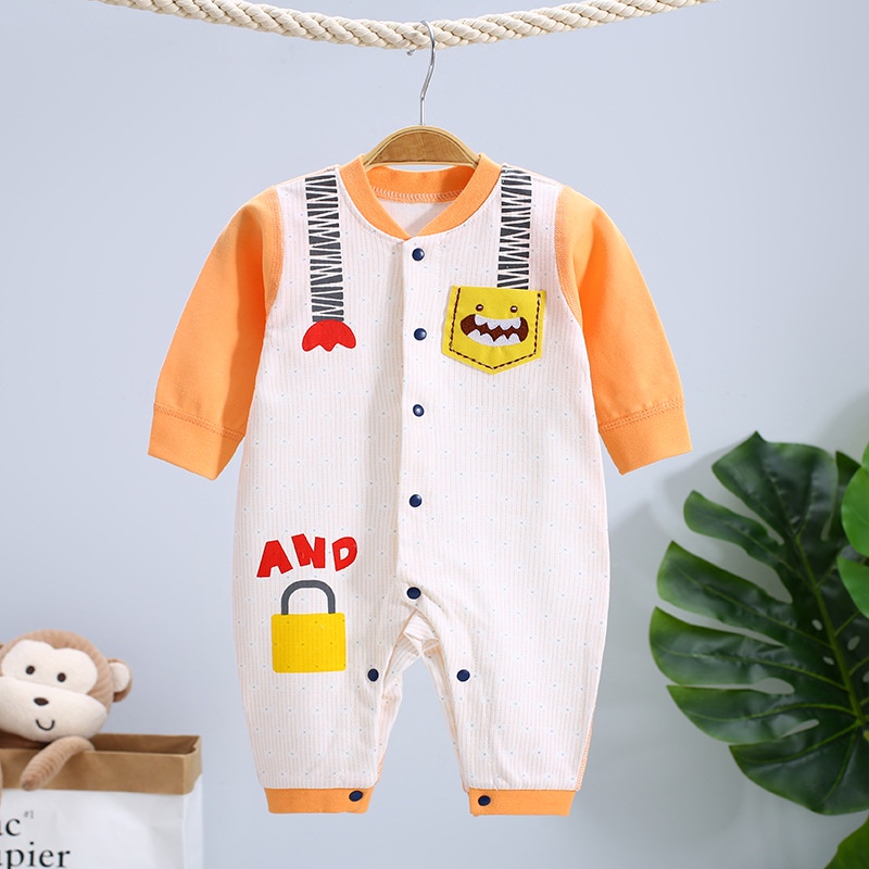 Body liền thân, bodysuit dài tay cotton cho bé trai và bé gái sơ sinh từ 3-12kg, hàng đẹp phong cách mới - 𝐁𝐃𝟕𝟎