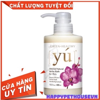 Sữa tắm cao cấp Đài Sữa Tắm YU Spa Cho Chó Mèo Siêu Thơm & Lưu Hương Bền Lâu (Hoa Lan 400ML)
