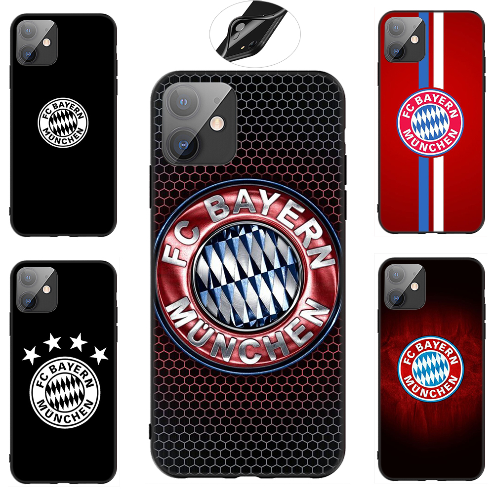 iPhone XR X Xs Max 7 8 6s 6 Plus 7+ 8+ 5 5s SE 2020 Casing Soft Case 39SF FC Bayern Munchen mobile phone case