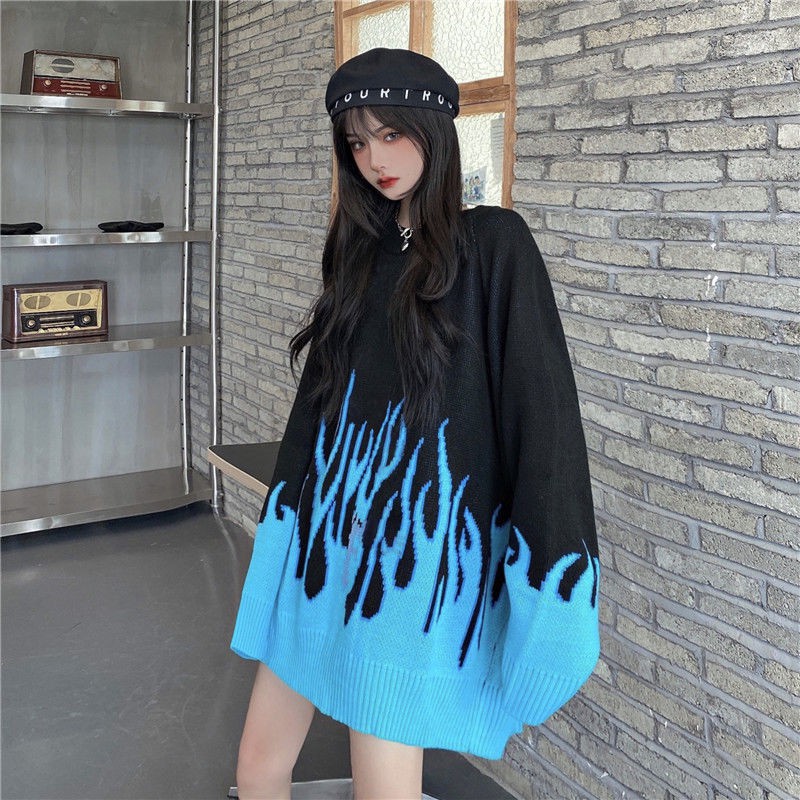 Áo Sweater Dáng Rộng Thiết Kế Mới Thời Trang Mùa Xuân Thu Dành Cho Nữ | BigBuy360 - bigbuy360.vn