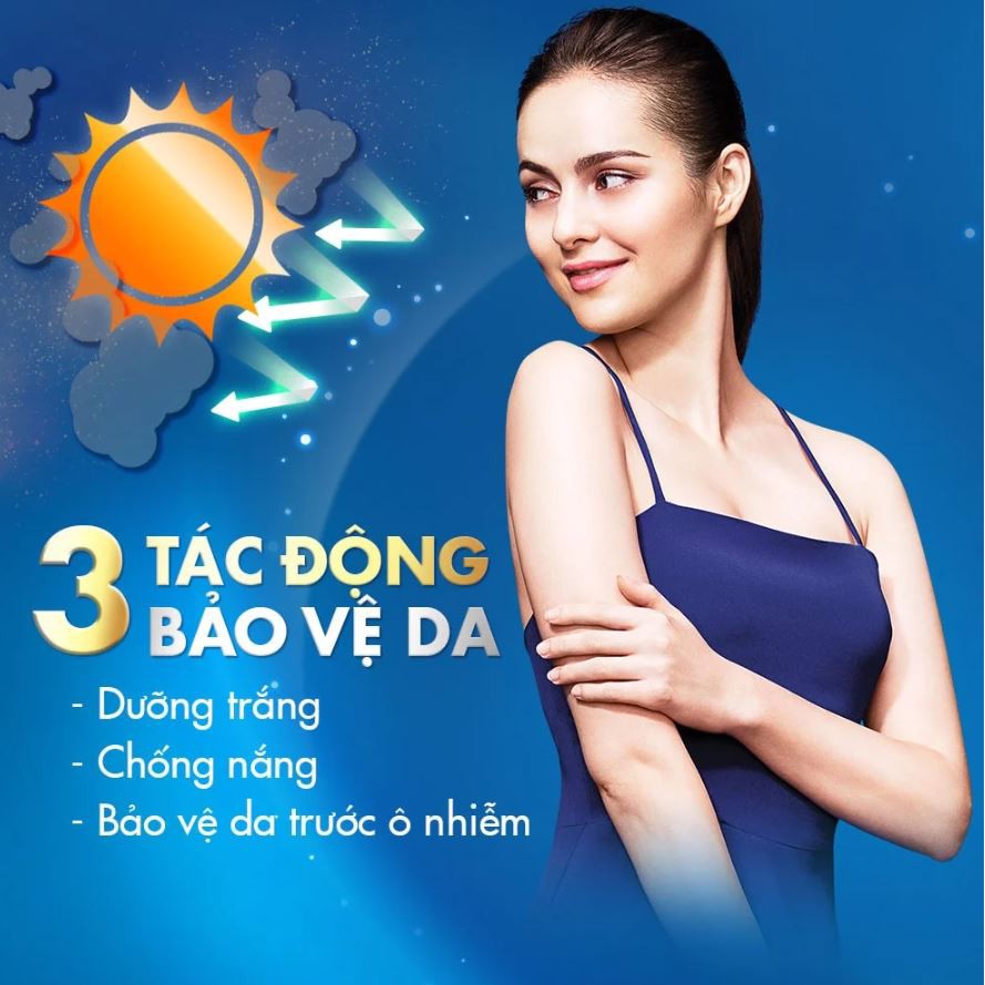 Sữa Dưỡng Thể Trắng Da Toàn Thân Vaseline Healthy White 200ml