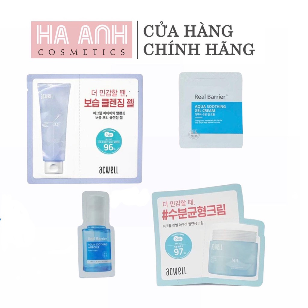 Sample kem dưỡng ACWELL Real Aqua Balancing Cream