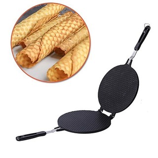 Khuôn chống dính làm bánh Kẹp Cuốn bánh Ốc Quế