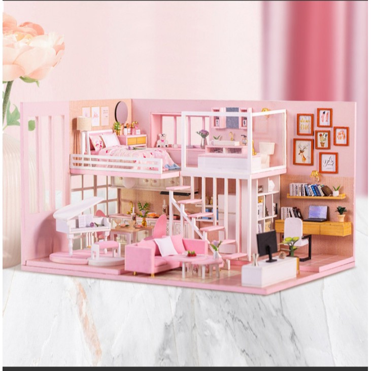 Mô hình nhà gỗ DIY - Dream Girl