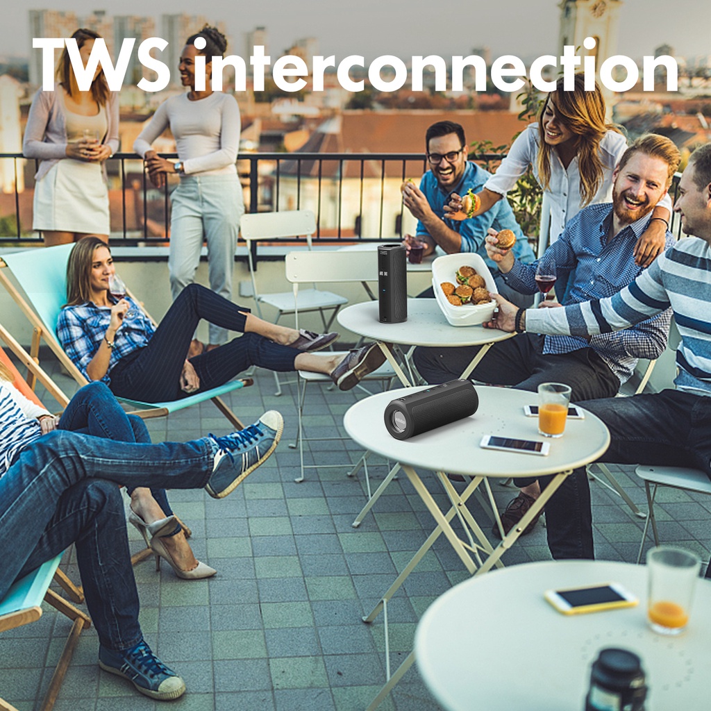 Loa ngoài trời XDOBO HERO 1999 - Người chủ tịch bảo hộ nước IPX7, phát nhạc đến 20 giờ, công suất 50W, pin 6600mAh.