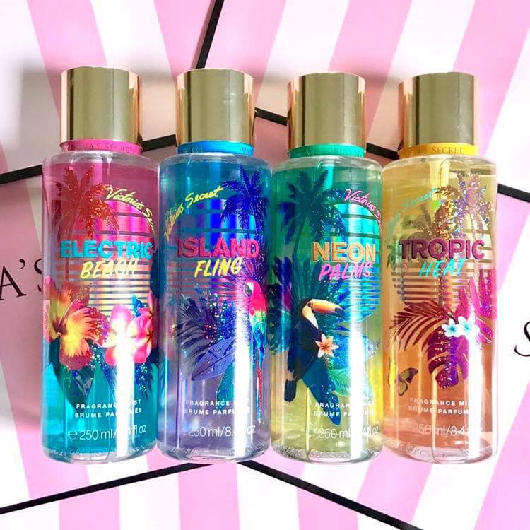 XỊT THƠM VICTORIA'S SECRET Electric Beach FRAGRANCE MIST 250ml.