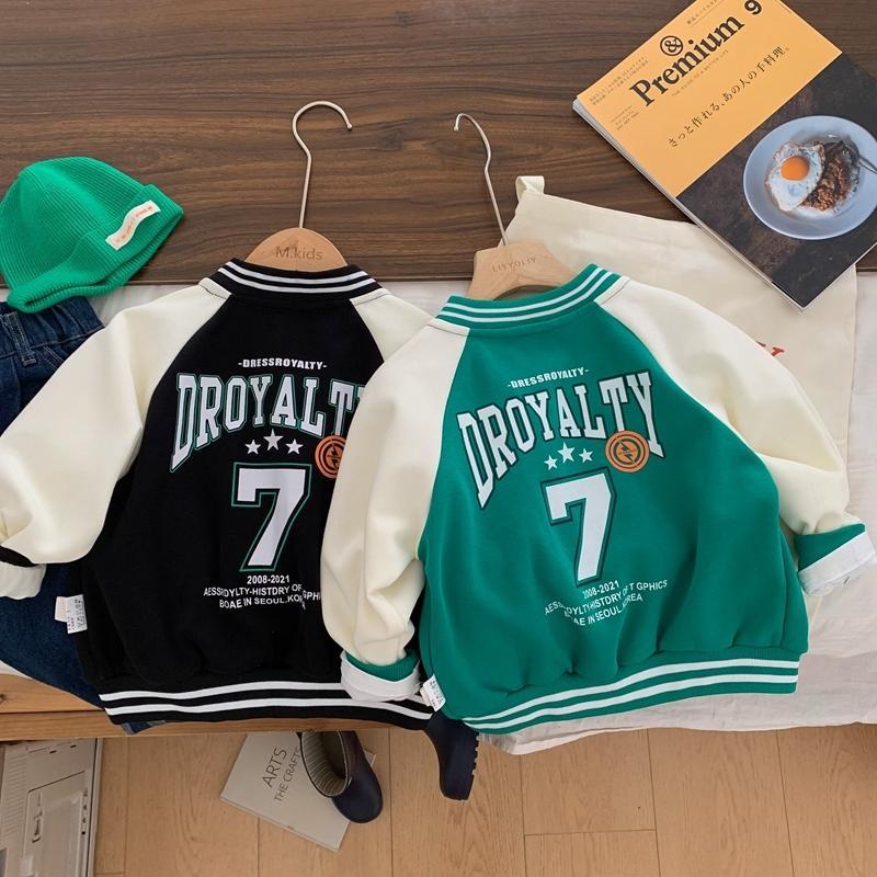 Áo Khoác Bóng Chày Phong Cách Hàn Quốc Thời Trang Mùa Thu 2022 Dành Cho Bé Trai
