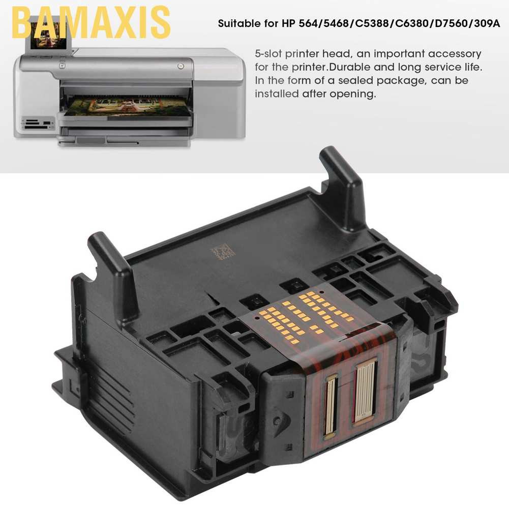 Đầu Thay Thế Bamaxis 5 Khe Cho Máy In Hp 564 / 5468 / C5388 / C6380 / D7560 / 309a