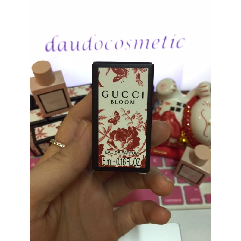 Chính Hãng . [ mini ] Nước hoa Gucci Bloom EDP 5ml Chuẩn Auth 1