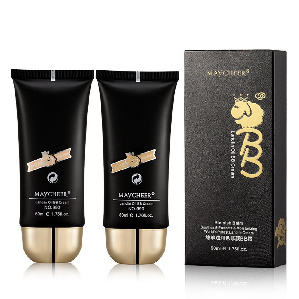 Kem nền BB MAYCHEER Lanolin che khuyết điểm dưỡng ẩm trang điểm nude
 | BigBuy360 - bigbuy360.vn