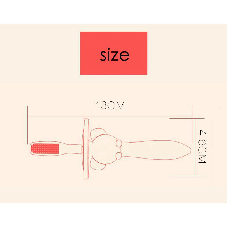 Bàn chải đánh răng bằng silicon cho bé