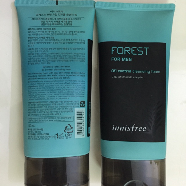 Sữa rửa mặt kiểm soát bã nhờn innisfree