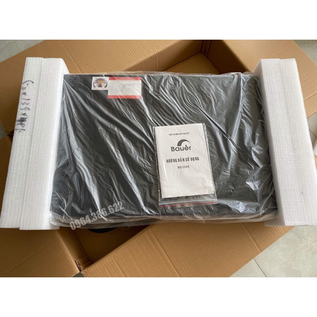 Bếp từ Bauer BE 33SE Bếp từ ba - Tặng hút mùi CAO CẤP -  nhập khẩu malaysia