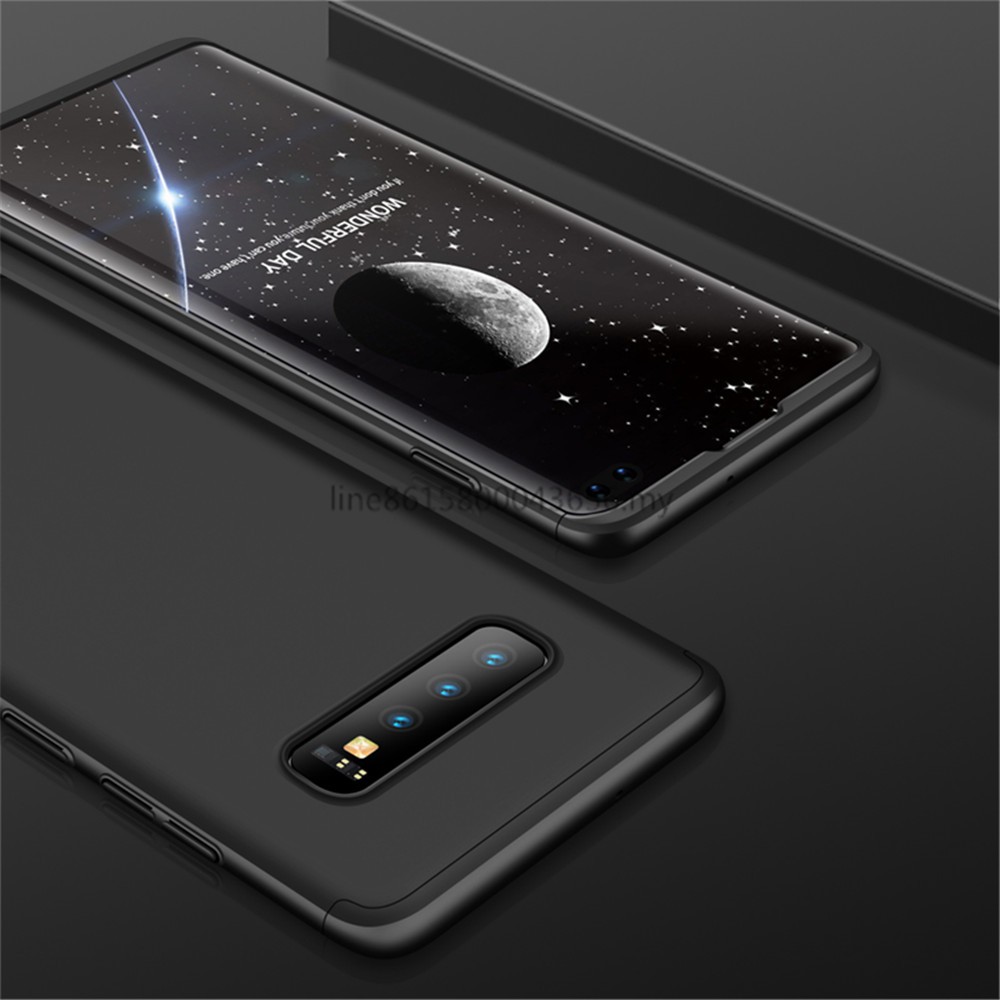 Ốp lưng bọc 360° 3 trong 1 cho Samsung Galaxy S10 S10E S10+ S10plus S10 5G S10lite A8 2018 A8+ 2018 A8plus 2018