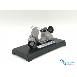 Xe Mô Hình Vespa 1953 125CC 1:18 Welly ( Trắng )