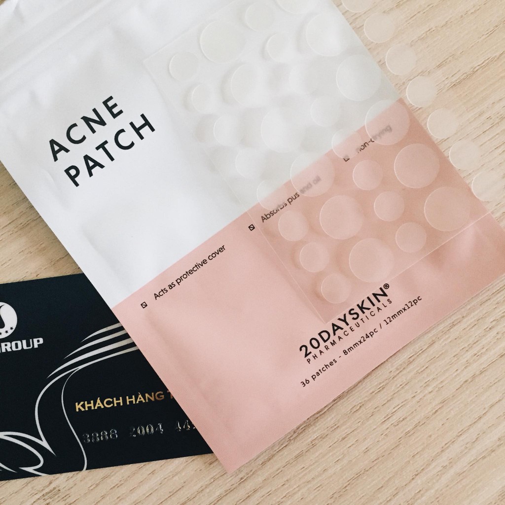 Miếng dán hỗ trợ giảm mụn ACNE PATCH 20dayskin | BigBuy360 - bigbuy360.vn
