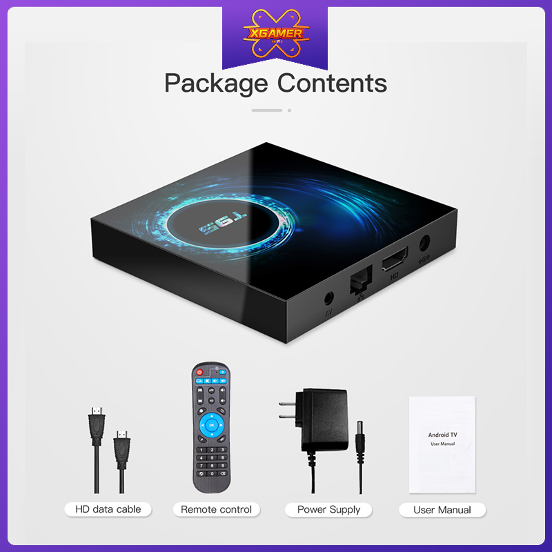 Đầu Thu Phát Tín Hiệu TV Box T95 Android 10 4G 64GB 32GB Allwinner H616 1080P H.265 4K TVBOX Android 10.0