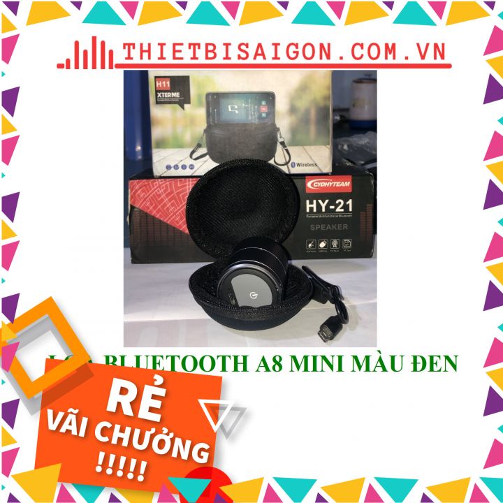 LOA BLUETOOTH A8 MINI MÀU ĐEN