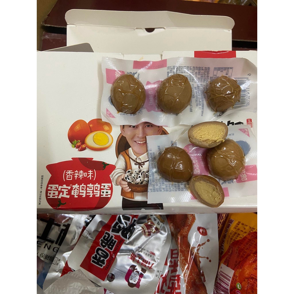 Trứng cút muối xì dầu gói 3 quả | BigBuy360 - bigbuy360.vn