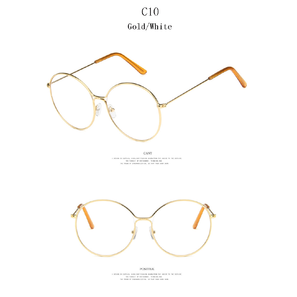 Kính mát gọng tròn phong cách vintage thời trang cho nữ