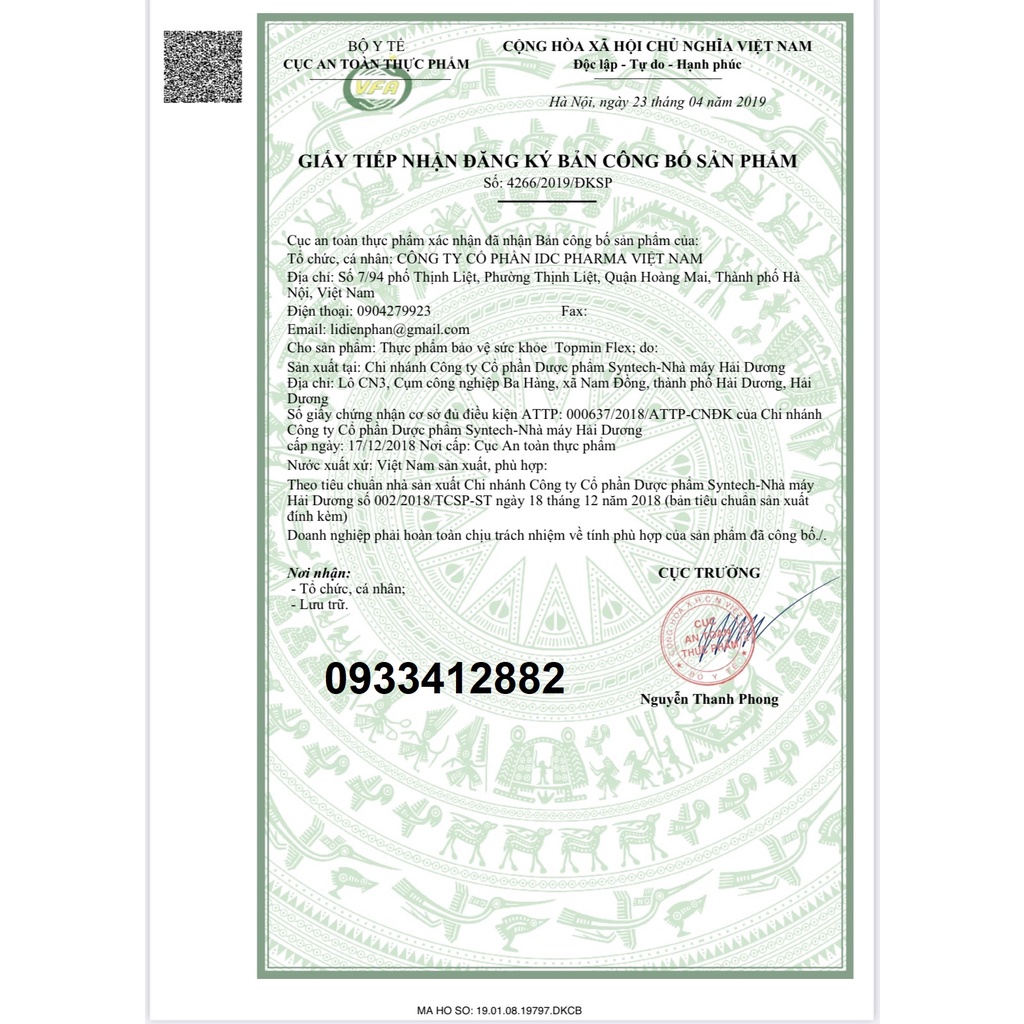 Xương khớp Topmin Flex hộp 60 viên giúp bôi trơn khớp, giảm viêm khớp hiệu quả