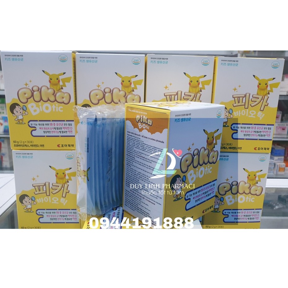 Men Vi Sinh Pika Biotic 19 Chủng Lợi Khuẩn ,Hỗ Trợ Rối Loạn Tiêu Hóa,Biếng Ăn.