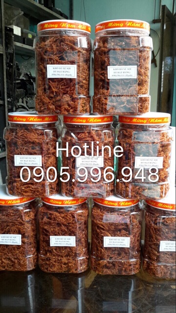 Khô bò miếng - Khô bò xé sợi NHÀ LÀM | BigBuy360 - bigbuy360.vn