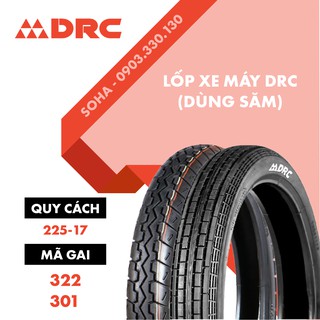 Vỏ/lốp xe các loại 225-17/322 & 225-17/301 drc