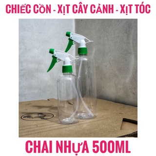 Chai nhựa chiếc cồn, bình xịt tóc, xịt cây cảnh