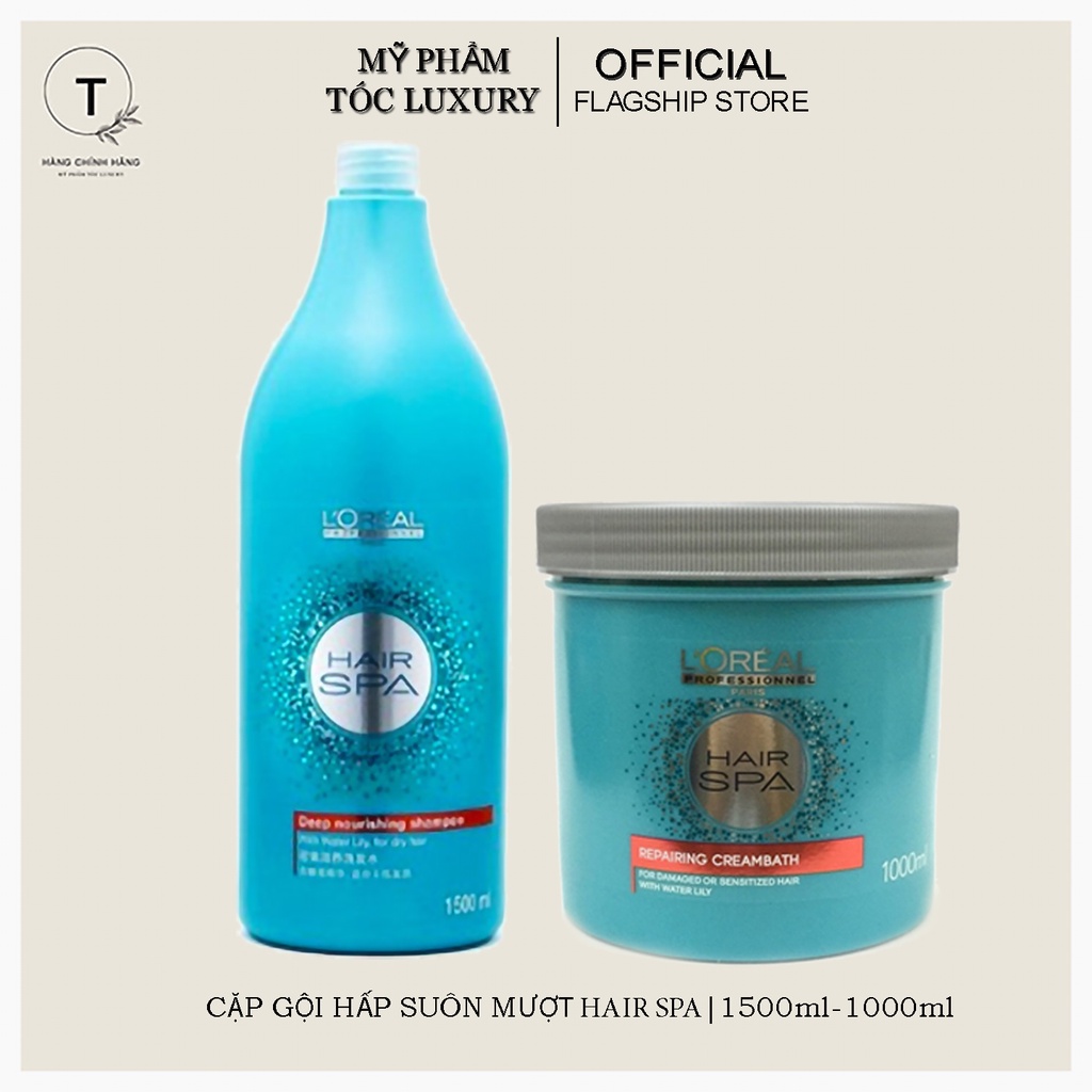 Dầu gội loreal professionnel suôn mượt cấp ẩm Hair Spa Deep Nourishing  Shampoo 1500ml-1000ml | Shopee Việt Nam