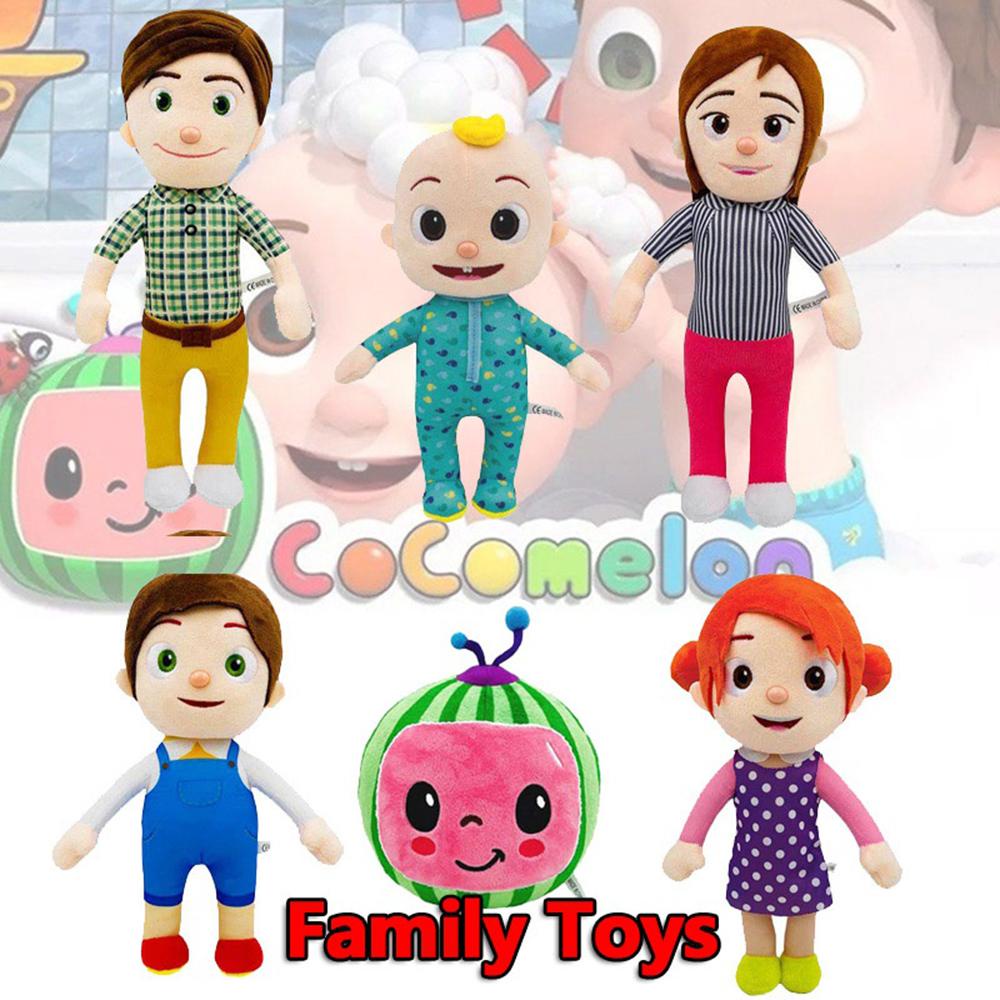 NICKOLAS Dưa Hấu Nhồi Bông Mềm Mại Đồ Chơi Giáo Dục Cho Bé