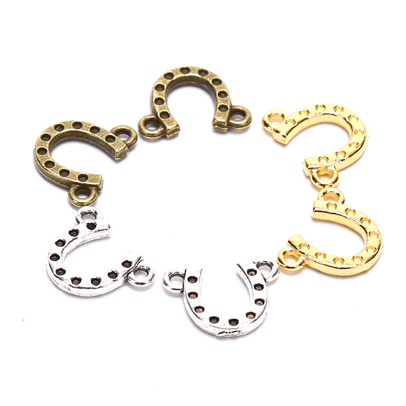 CHARMS (Đang Bán) Bộ 50 Mặt Dây Chuyền Hình Móng Ngựa