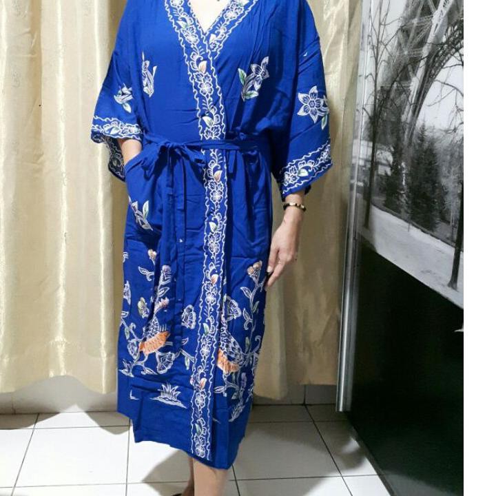 Áo Khoác Kimono Kencana Code-770 Màu Tím / Đen