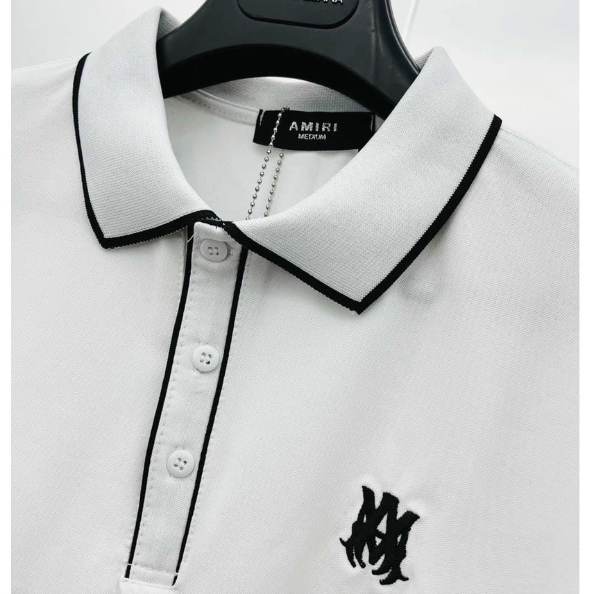 Áo polo nam, Áo thun nam chất cotton co giãn - phối ô vuông xanh trắng phong cách thời trang trẻ - PANDO AP45