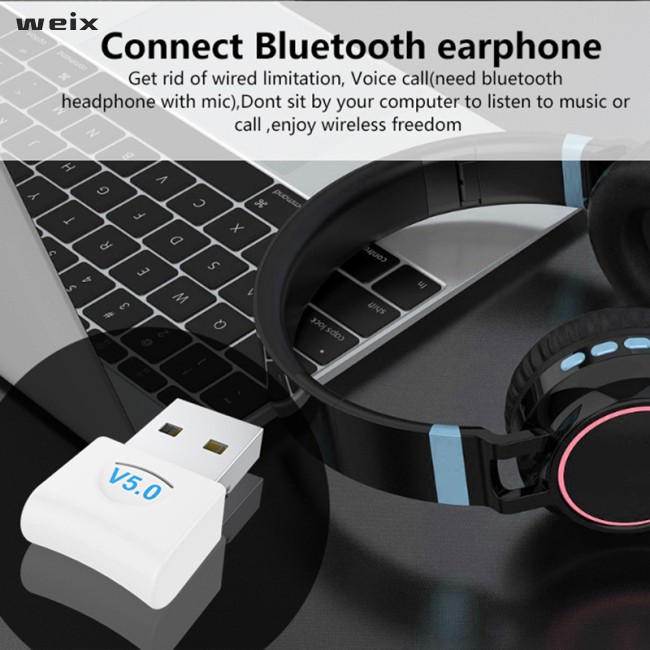 Usb Bluetooth 5.0 Dongle Cho Máy Tính