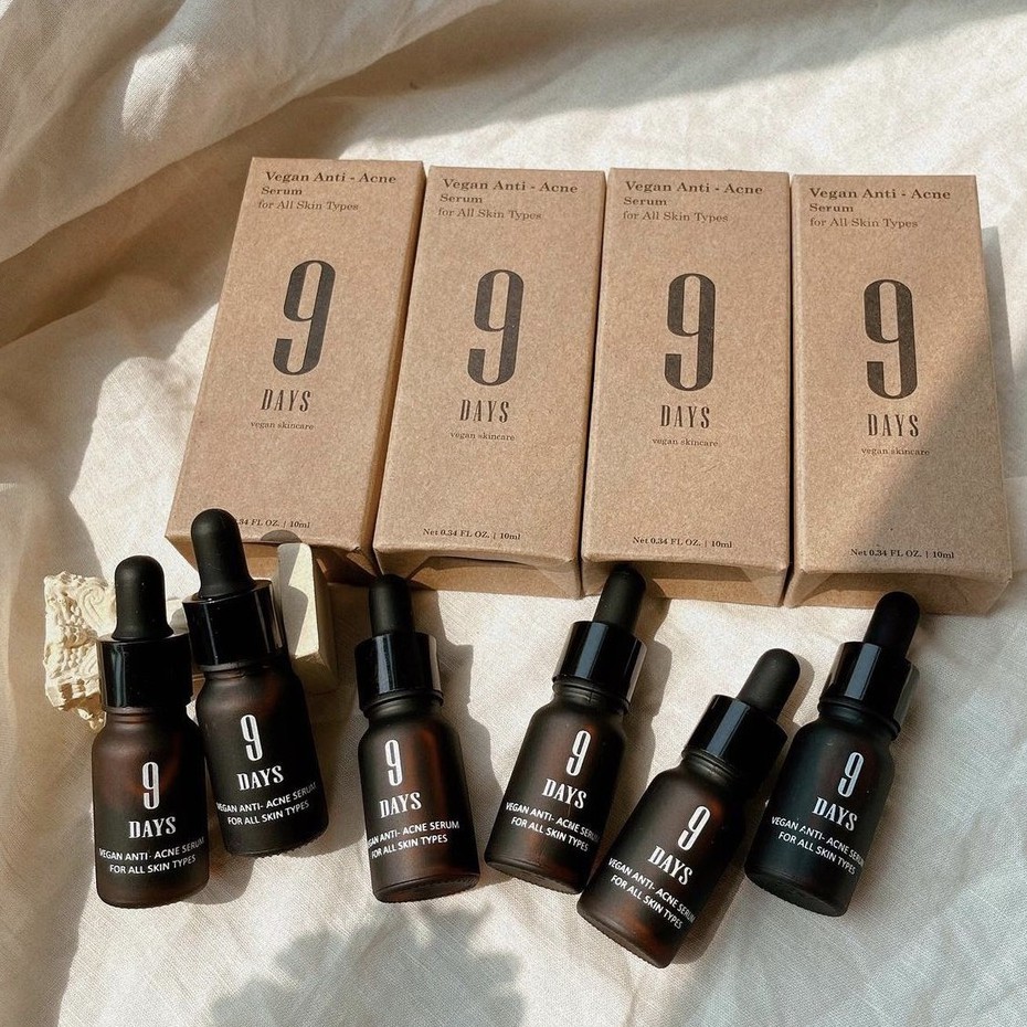  Serum ngăn ngừa mụn và thâm , se khít lỗ chân lông giúp da sáng mịn 9DAYS SKIN 10ml | BigBuy360 - bigbuy360.vn