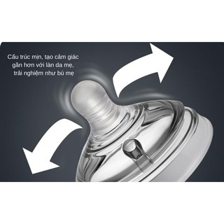 Núm ty Tommee Tippee 3-6 tháng vỉ 2 cái