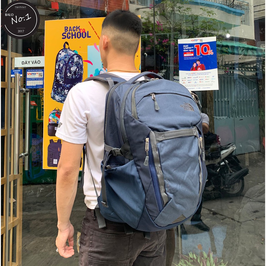 [CHUẨN AUTH] Balo TNF Surge 2018 Yellow