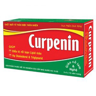 Hỗ trợ điều trị bệnh mỡ máu Curpenin