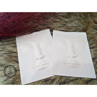 Da 3D Tập Phun Xăm Hình Mặt Người