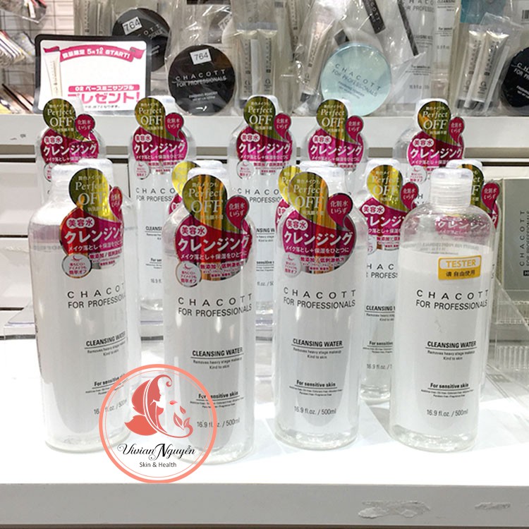 [Mã 44FMCGSALE1 giảm 10% đơn 250K] Nước tẩy trang Chacott for Professional