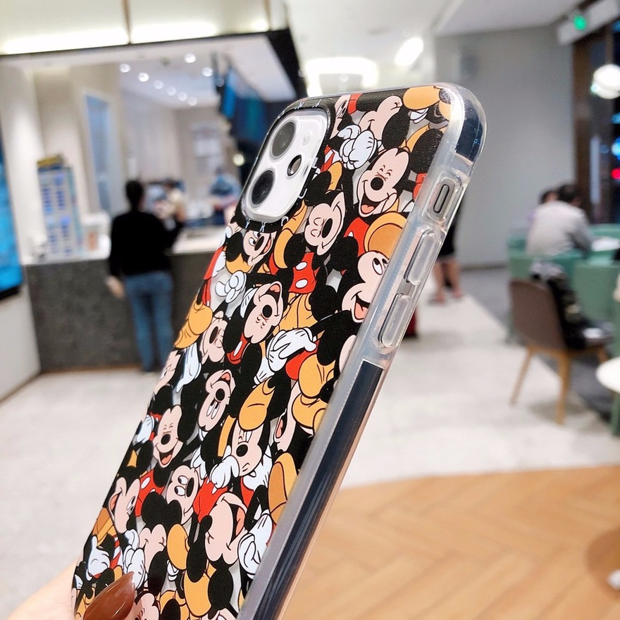 ốp điện thoại Ready Stock Casing Ốp vỏ iPhone 12 Mini 12 11 Pro Max SE 2020 Xs Max XR 6s 8 7 Plus Phone Case Casetify Casetify Cartoon Shockproof Transparent Soft TPU Back Cover