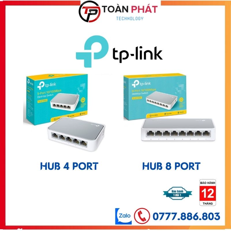 Bộ chia mạng TP-Link chính hãng, switch 5 port và,switch 8 port ( Màu trắng )