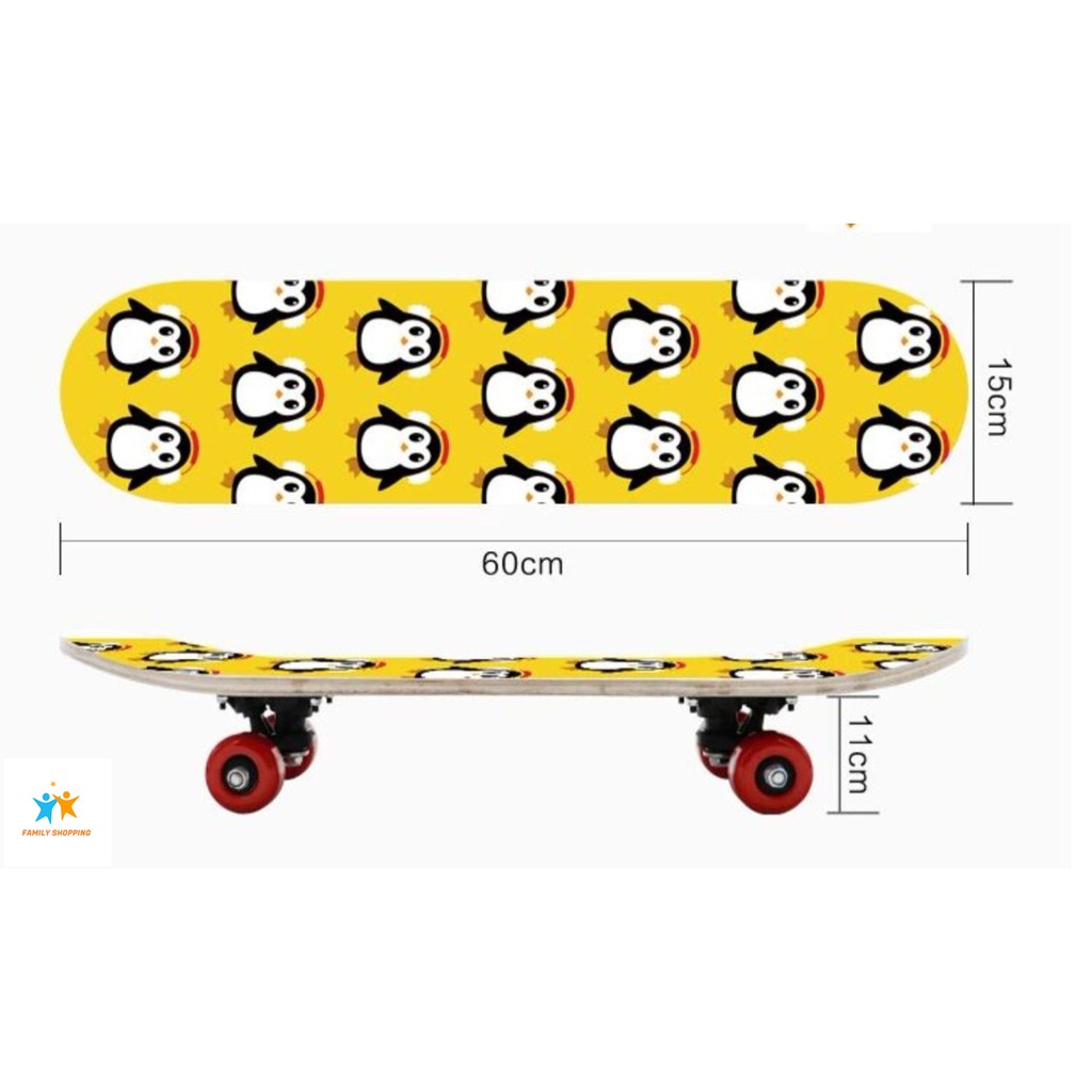 [Skateboard] Ván trượt hình thù cho bé