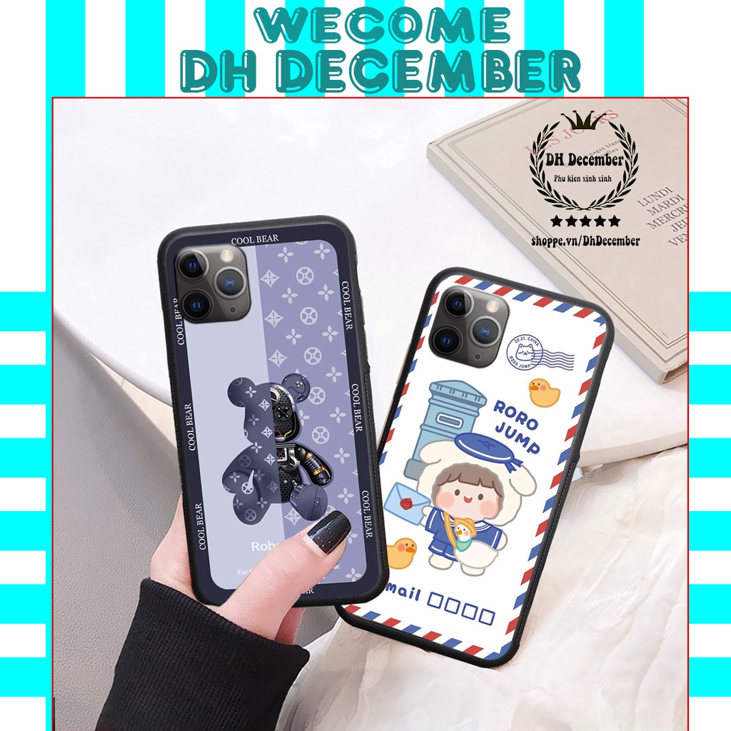 Ốp lưng IPHONE 11 PRO / 11 PRO  MAX  in hình 3D gấu mới nhất - sang - chảnh - ĐẸP- BỀN