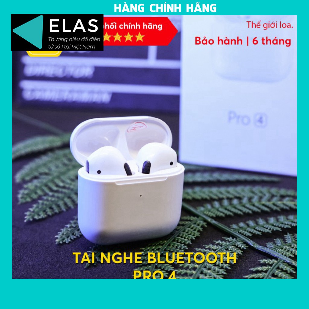 Tai nghe Blutooth Không dây Inpod Pro 4 True Wireless Công Nghệ 5.0 Kèm Đốc Sạc ,Cảm Biến Tự Động Kết Nối, 6 tháng BH