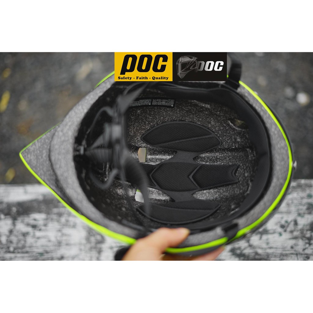 Nón Xe Đạp Poc 01 Chính Hãng - Mũ Bảo Hiểm Cho Người Đi Xe Đạp Thể Thao - Full hộp đầy đủ