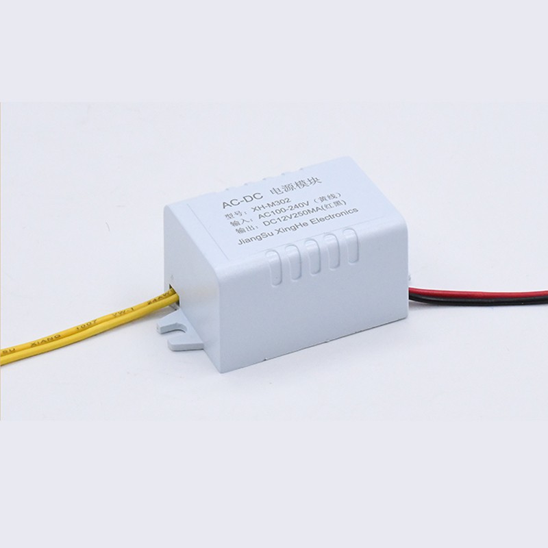 Bộ chuyển đổi nguồn điện AC-DC 12V 250MA Công tắc bộ điều nhiệt Chuyển đổi mô-đun cấp điện 110-220V Đầu ra 12V 3W Bộ chuyển đổi DIY KIT XH-M302 Bộ chuyển đổi nguồn 12V 250MA Mô-đun cấp nguồn chuyển mạch AC 110-220V Đầu ra DC 12V 3W