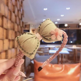 bờm tóc nơ cho bé gái